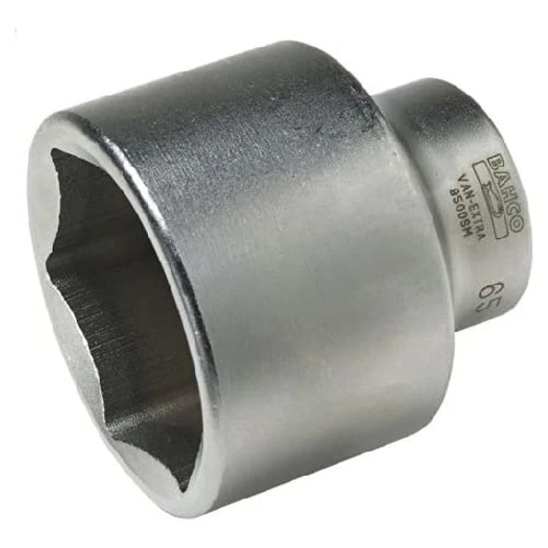 Bahco 9500SM-41 Standard Length Socket, Silver, 1-Inch, 41 mm