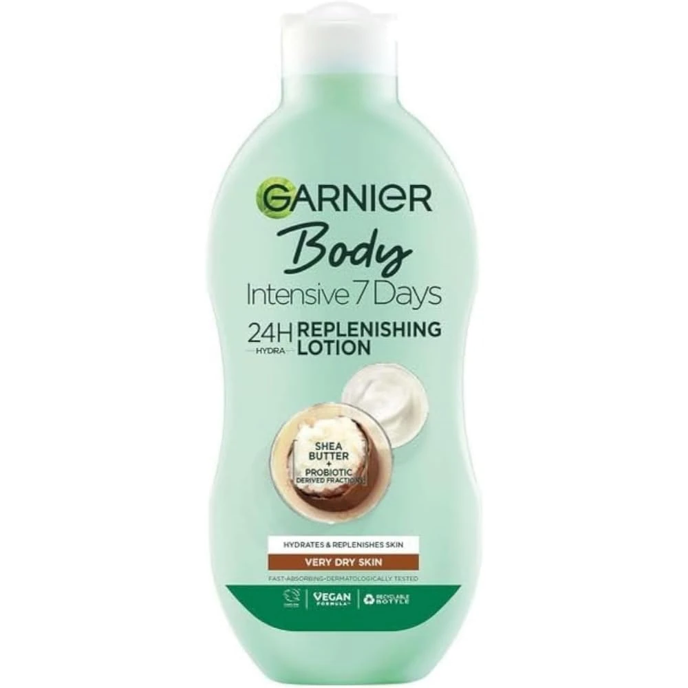 Garnier Intensive 7 Days Shea Butter Body Lotion Dry Skin, 400ml