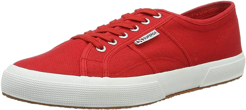 Superga Unisex Cotu Classic Trainers Trainers, Red White, 2.5 UK
