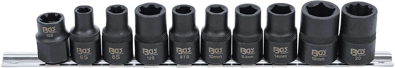 BGS 2560 | Special Car Sockets | 3-/5-/6-/10-point | 10 pcs.
