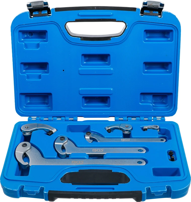 BGS 8542 | Hook Wrench Set | 35 - 120 mm | 8 pcs.