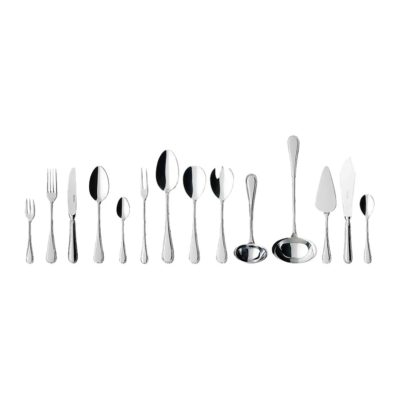 Villeroy & Boch Kreuzband Septfontaines Cutlery for up to 12 People, 70 Pieces, Stainless Steel