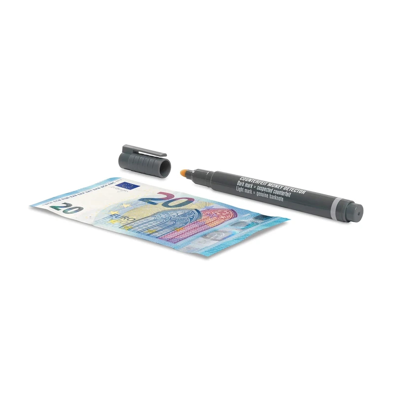 Safescan 30 Counterfeit Money Detector Pen that Quickly Checks Banknotes - Money Checker for Paper Banknotes - Set of 20 Note Checker Pens