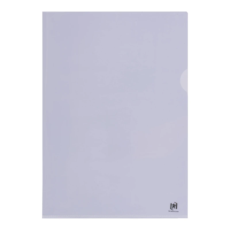 Elba Document Wallets A4 Silk mat A4-Seidenmatt Transparent