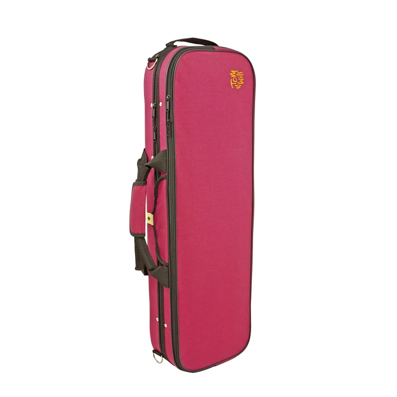 Tomandwill 43VL 3/4 Size Classic Violin Case - Burgundy