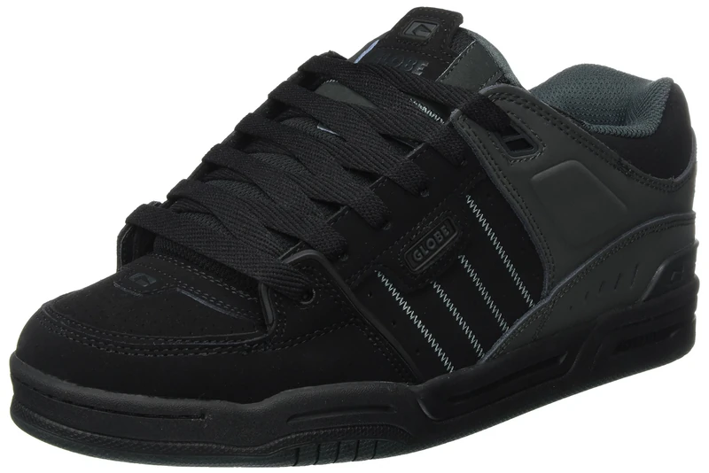 GLOBE Fusion, Men’s Skateboarding Shoes Skateboarding Shoes, Black (Black/Night 000), 12 UK (13 US)