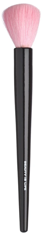 Beauty Is Life Color Edition Powder/Blusher Brush with Pink Bristles