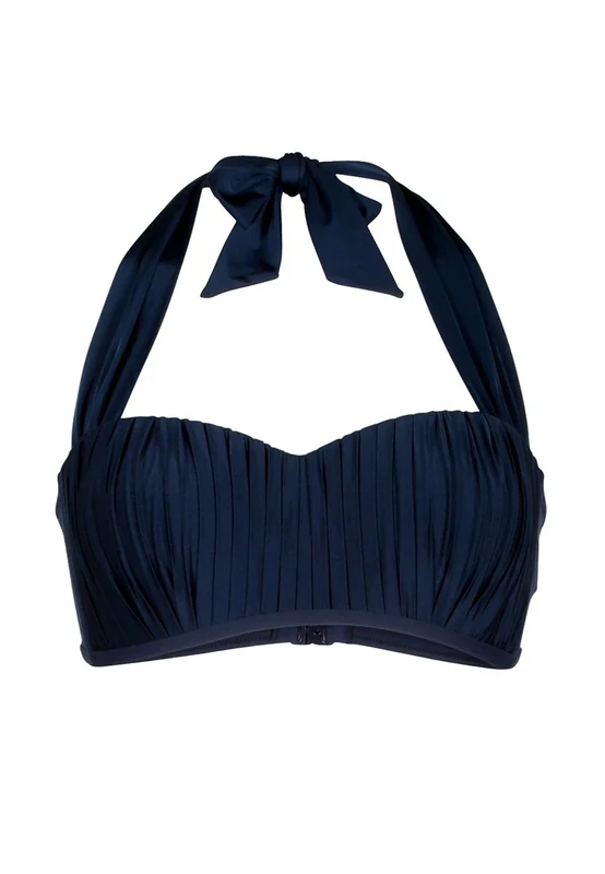 Seafolly, Goddess D-Cup Kiara Bustier Bikini Top, Indigo (8)