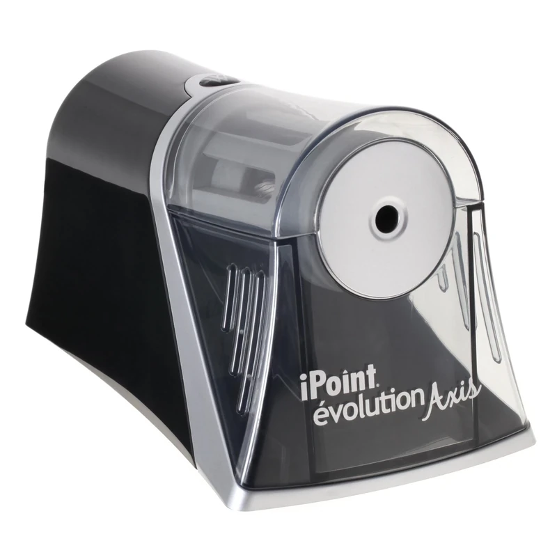Westcott iPoint Axis E-15510 00 Electrical Pencil Sharpener with Auto Stop Grey/Black