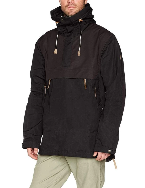 Fjallraven Men's Anorak No. 8 M Sport Jacket, Dark Grey, XL UK