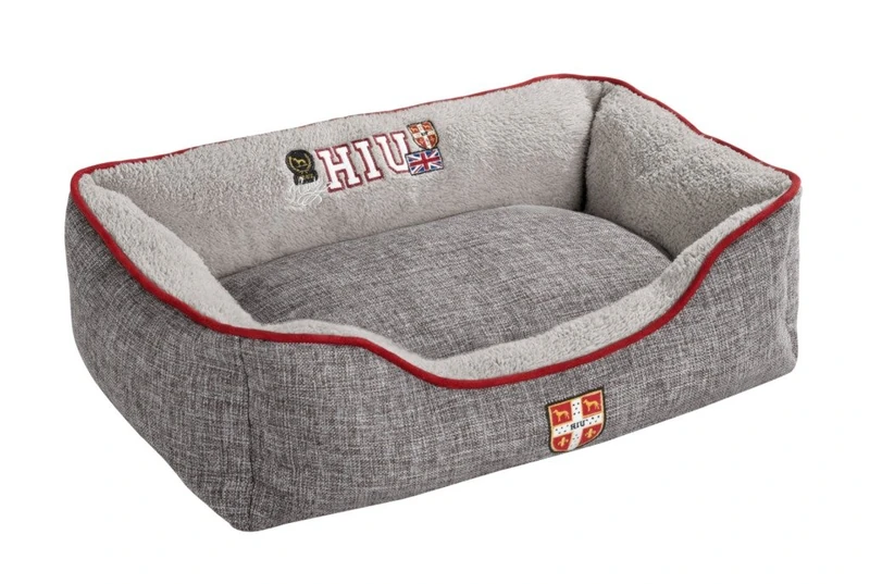 HUNTER Dog Sofa University, Large, 100 x 70 cm, Grey