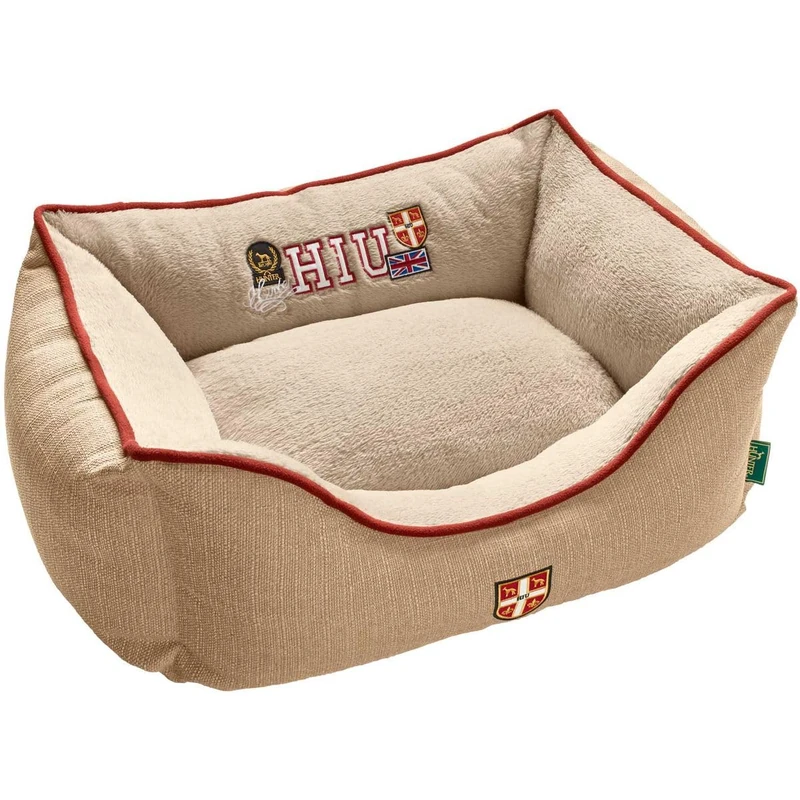 HUNTER Dog Sofa University, Medium, 80 x 60 cm, Tan/Brown