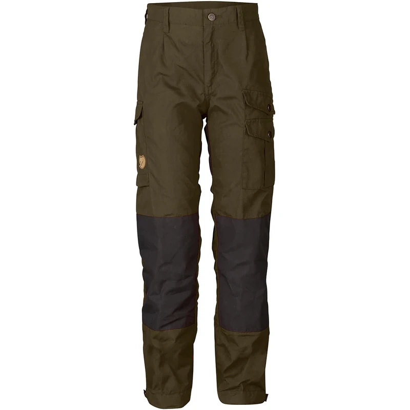 FJALLRAVEN F80592-633 Kids Vidda Trousers Dark Olive 122