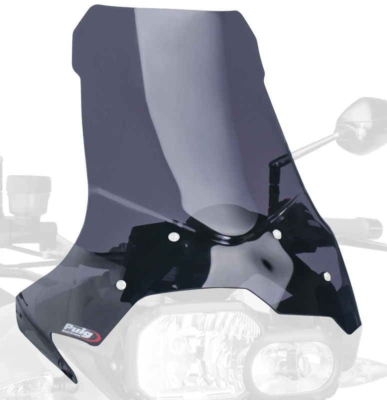 Puig 6365F Touring Windscreen, Dark Smoke, Medium