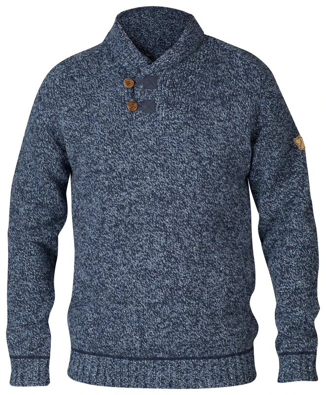 Fjallraven Men's Lada Sweater M Sweatshirt, Blue, M UK