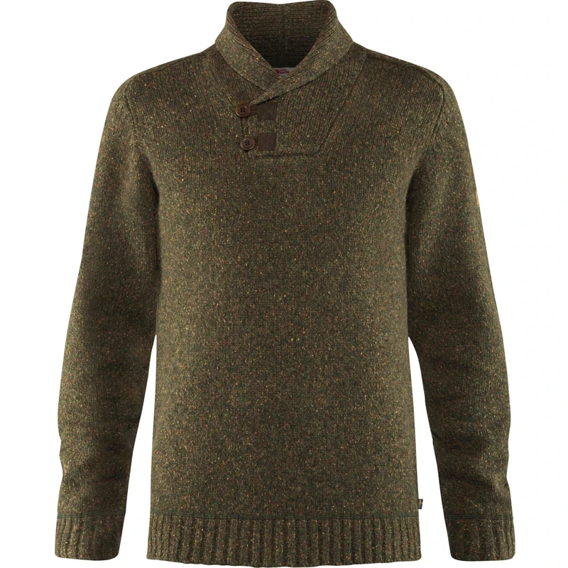 Fjällräven F81346-633 Lada Sweater, Men, Dark Olive, L