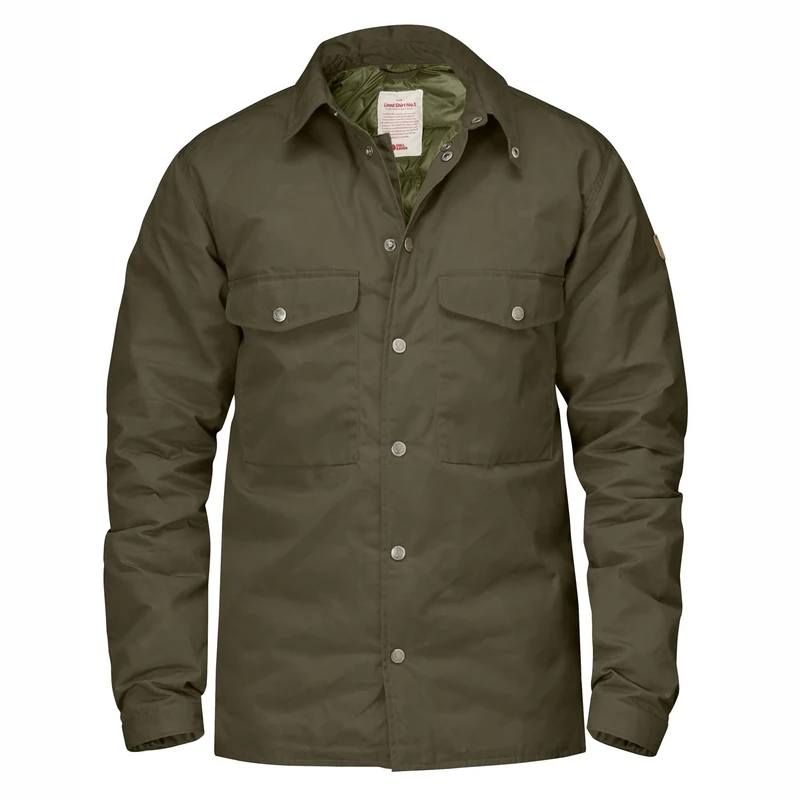 FJALLRAVEN F83264-633 Down Shirt Jacket No. 1 M Dark Olive XXL