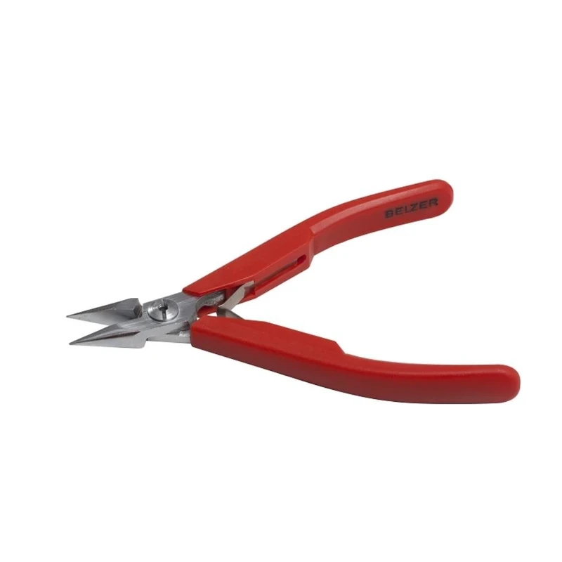 Bahco 2646 MS Chain Nose Pliers, Red/Silver, 120 mm