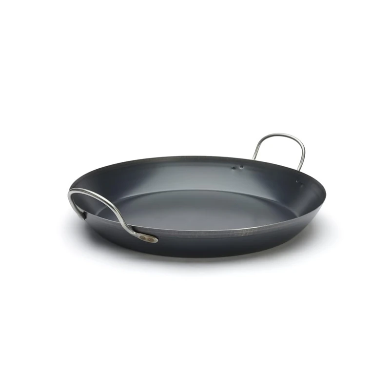 De Buyer La Lyonn Aise 'paella pan, Thickness: 1.5 mm, blue, Diamètre 47 cm
