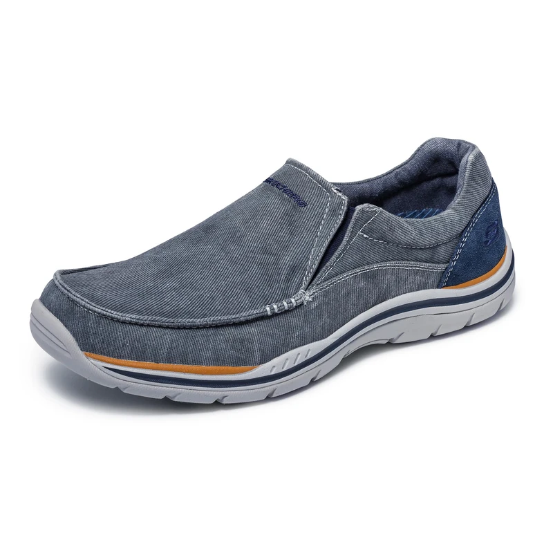 Skechers Men's Expected Avillo Moccasin, Navy, 11 UK - Image 1