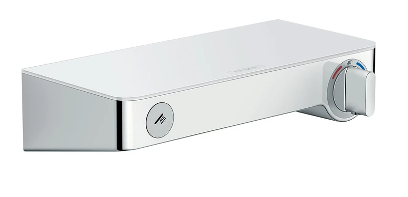 hansgrohe ShowerTablet Select 300 thermostatic shower mixer, white/chrome