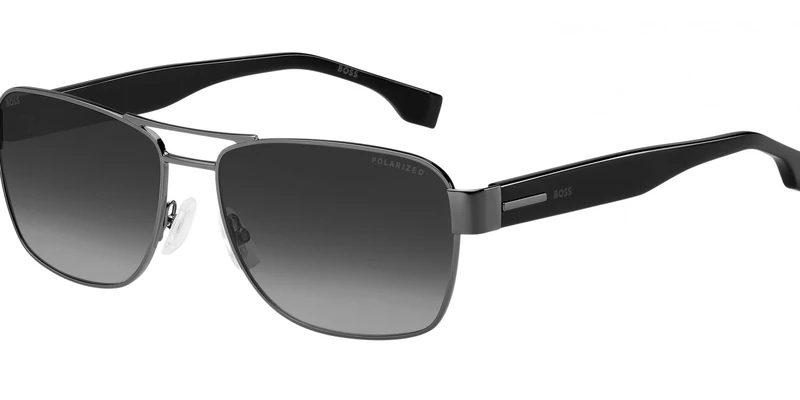 HUGO BOSS BOSS 1441/S ANS BLACK DARK RUTHENIUM 60/16/150 MAN Sunglasses