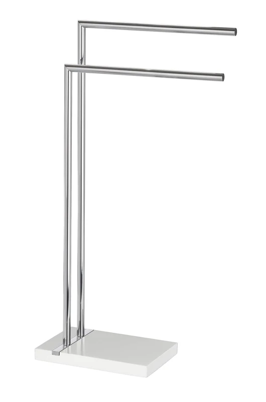Wenko Noble White 204871000 Towel and Clothes Rack 45.5x20x82 cm White Poly-Resin and Chrome