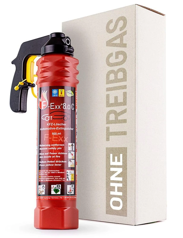 F-Exx 8.0 C Fire Extinguisher, red - Image 1