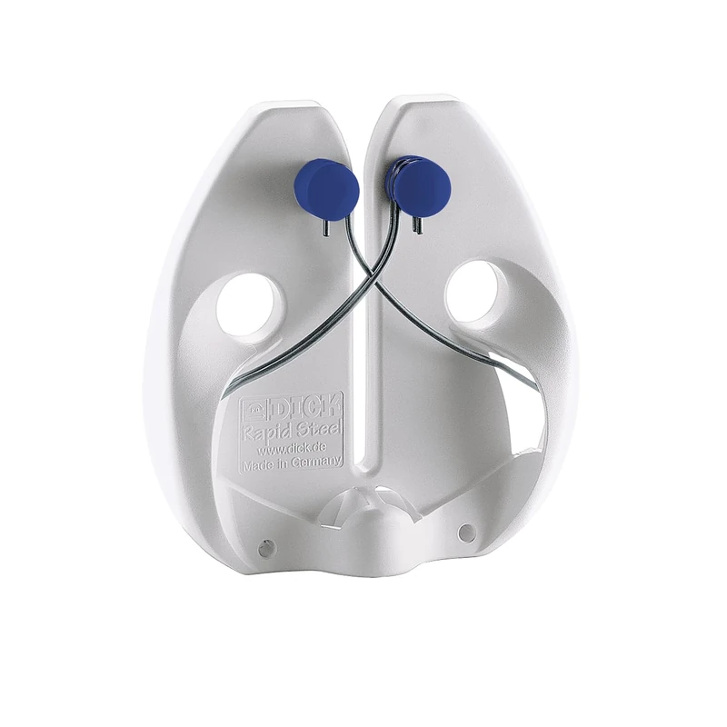 F. DICK Knife Sharpener Rapid Steel Polish (Pull Through Sharpener, Polished Stainless Steel Bars)