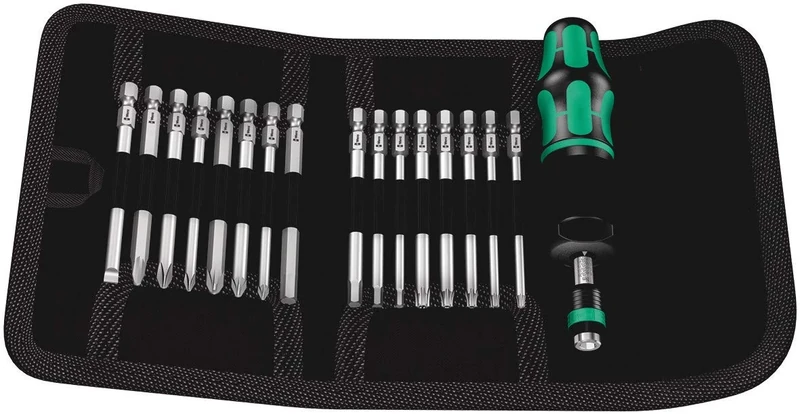 Kraftform Kompakt 60 Torque Screwdriver Set, 17 Piece 1.2-3.0Nm