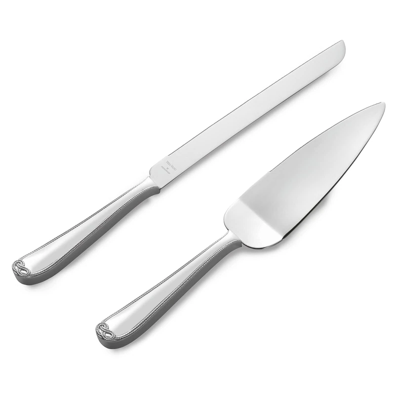 Wedgwood Vera Wang 57005200018 Cake Knife & Server, Silver