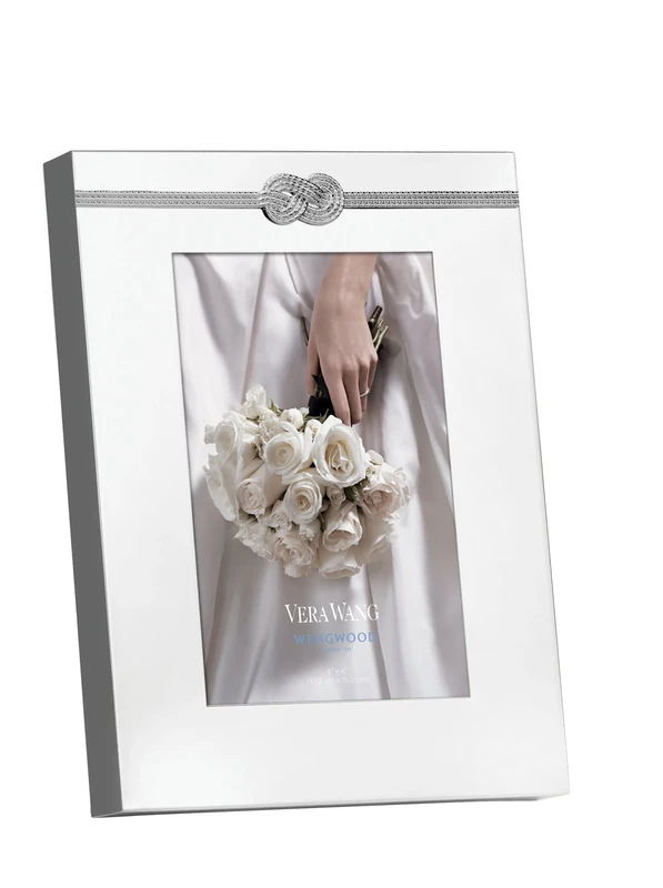 Wedgwood Photo Frame, Silver, 4x6