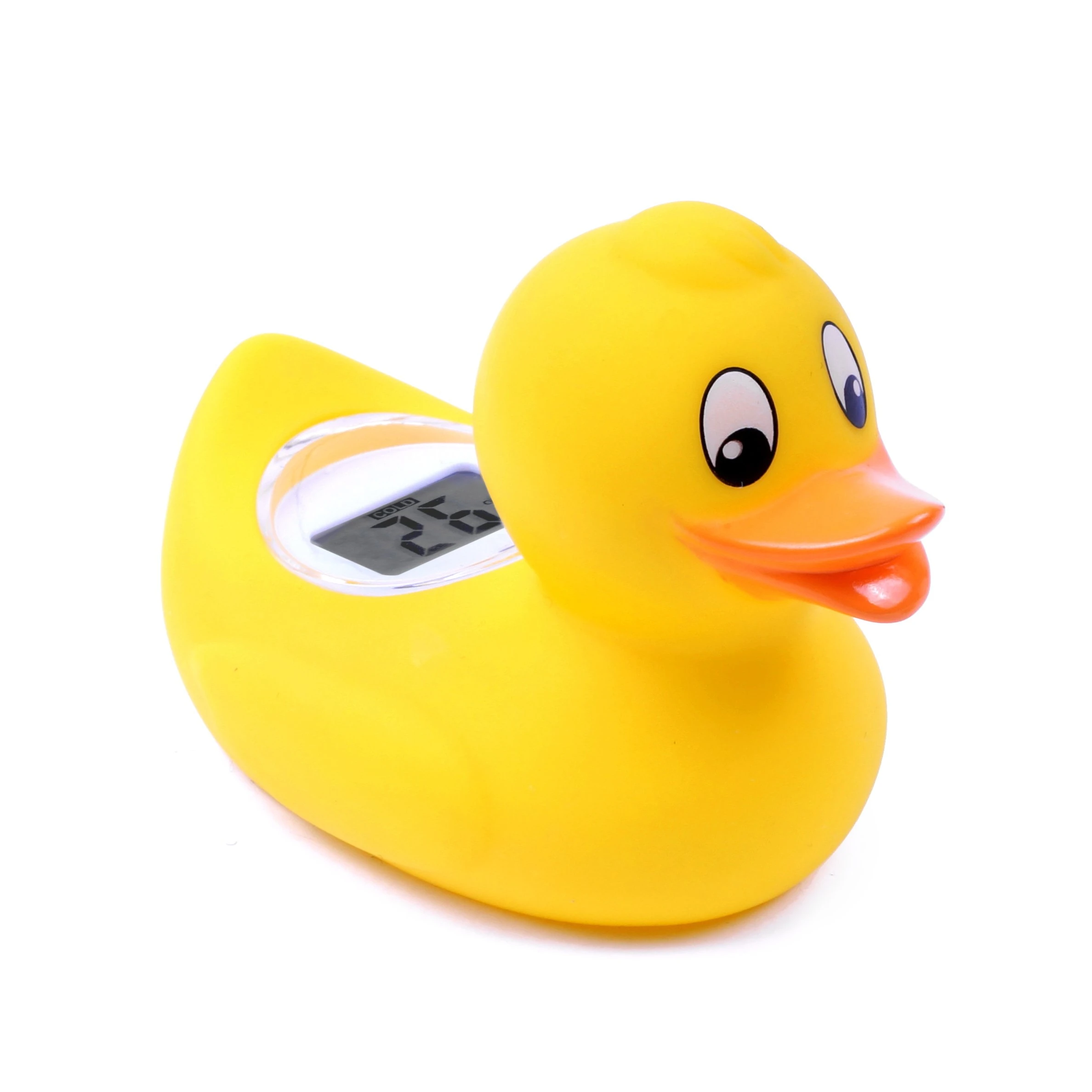 TensCare Digi Duckling Digital Water LCD Thermometer and Baby Bath Time Toy, yellow , Pack of 1