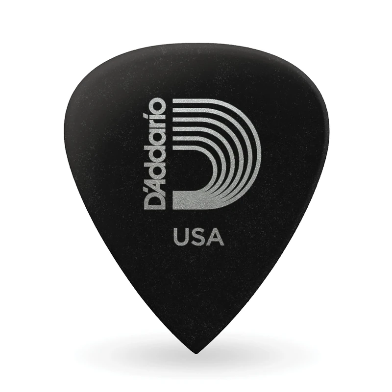 Planet Waves 6DBK7-100 1.5mm Duralin Precision Extra Heavy Picks - Black (Pack of 100)