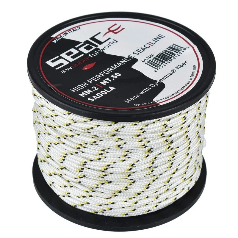 SEAC Dyneema Core, High Performance Spearfishing Line, Made in Italy