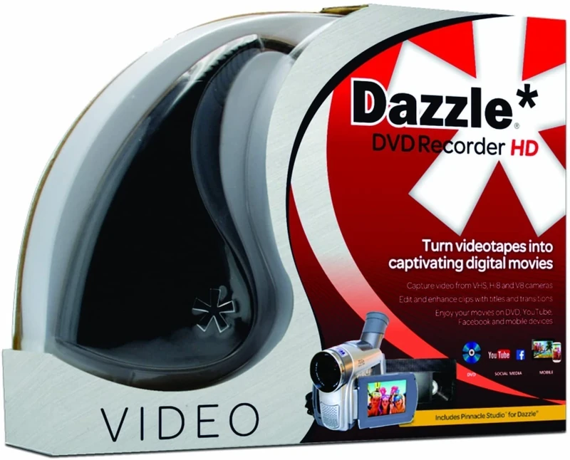 Corel Pinnacle Dazzle DVD Recorder HD - Video Capture Card Device [PC Disc] - Image 1