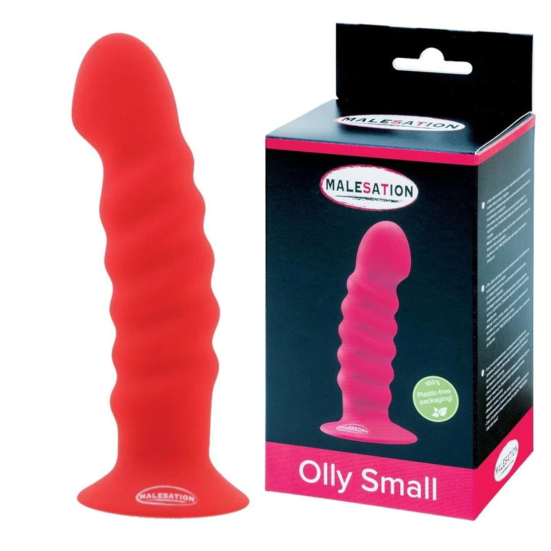 MALESATION Olly Dildo Red 13.6 cm