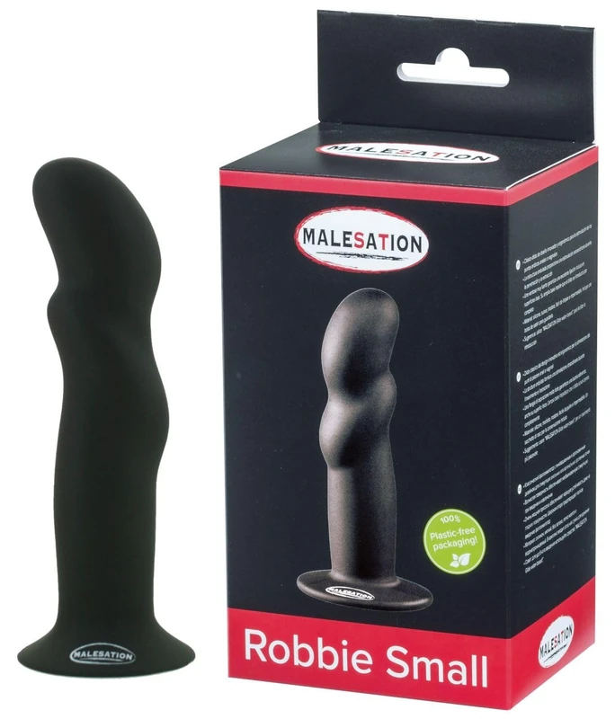 MALESATION Robbie Dildo Black 13.6 cm