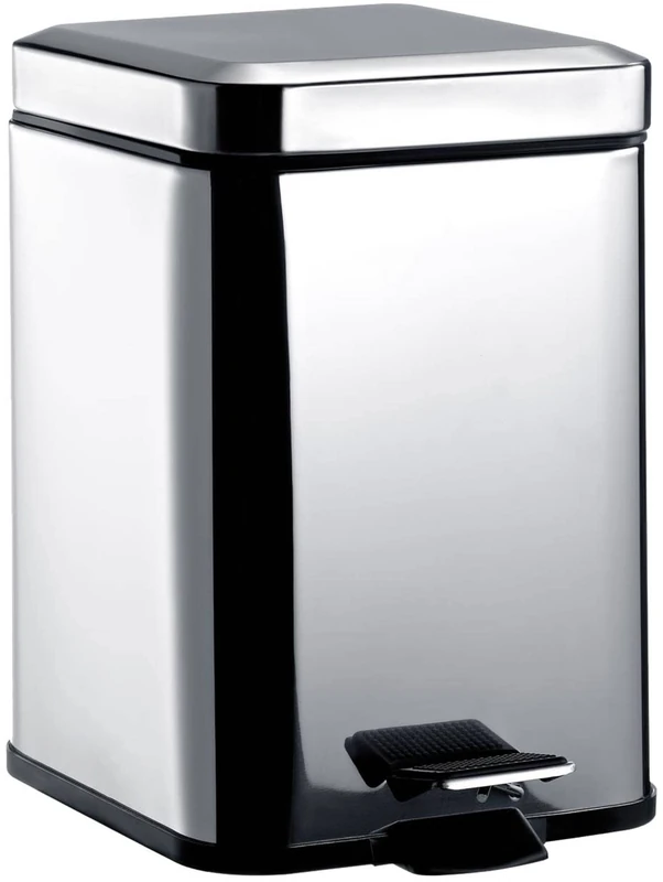 Emco 355300005 Dustbin System 2 Square Stainless Steel