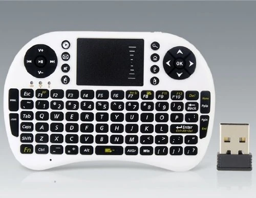 maxbuy - UKB-500-RF 92-Keys 2.4GHz Multi-media Portable Wireless mouse keyboard MINI 2.4G wireless keyboard with Touchpad 500-RF for PC, Pad, Andriod TV Box, Google TV Box for Xbox360 PS3, HTPC IPTV