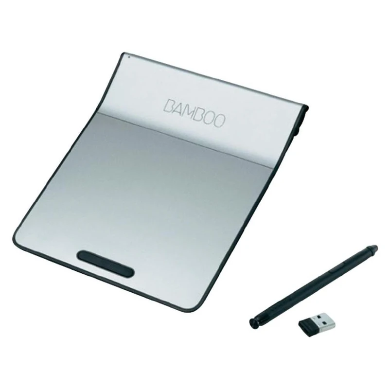 Wacom Bamboo Pad Wireless Touchpad with Digital Stylus - Metallic Grey
