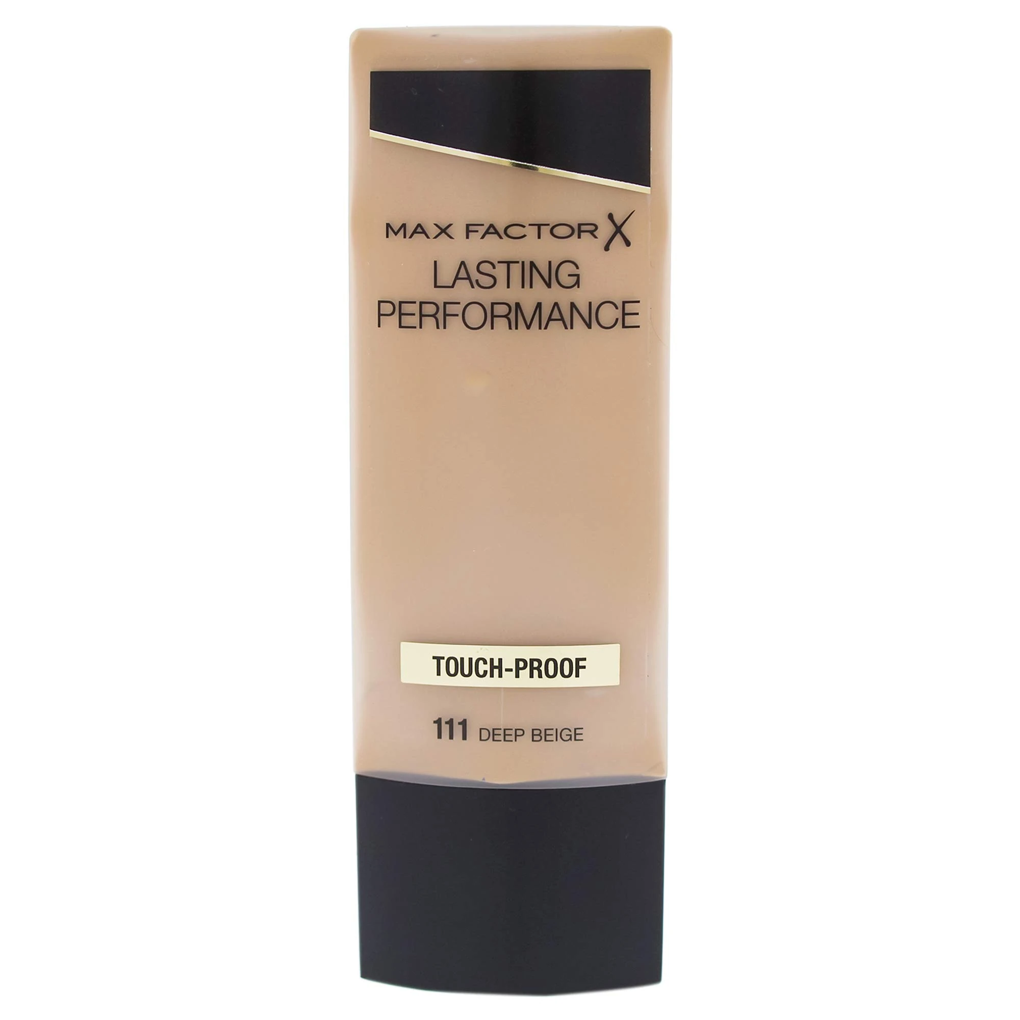 Max Factor Performance Long Lasting Foundation, No. 111 Deep Beige, 1.1 Ounce by Max Factor