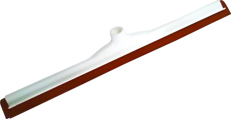 Carlisle 36692200 Flo-Pac Soft Double Foam Rubber Floor Squeegee with Plastic Frame, 22" Length, Red (Case of 10) - Image 1