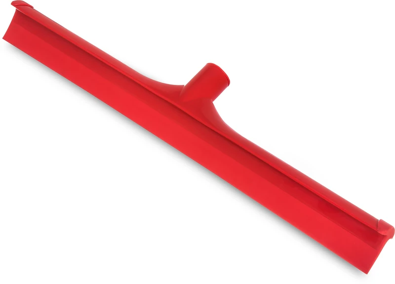 Carlisle 3656705 Solid One-Piece Foam Rubber Head Floor Squeegee, 20" Length, Red (Case of 6)
