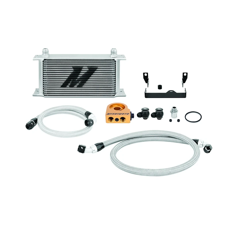 Mishimoto Thermostatic Oil Cooler Kit - Silver - Impreza WRX & STi - 2006-2007