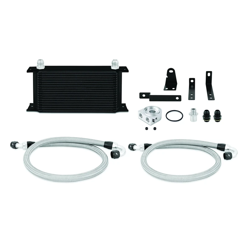 Mishimoto MMOC-S2K-00BK Oil Cooler Kit Compatible With Honda S2000 2000-2009 Black