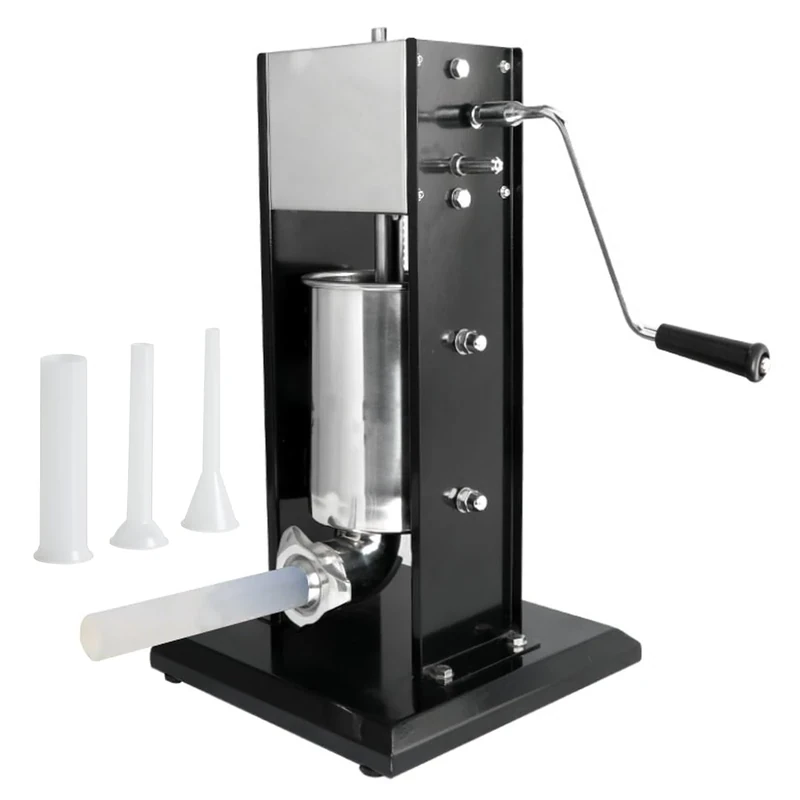 Tellier Vertical Manual Filler Sausage Stuffer, 20-Pound