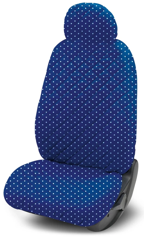 Bottari 10416 Einzelsitzbezug Quilted Polka Dot Dress, Assorted Colors - Image 1