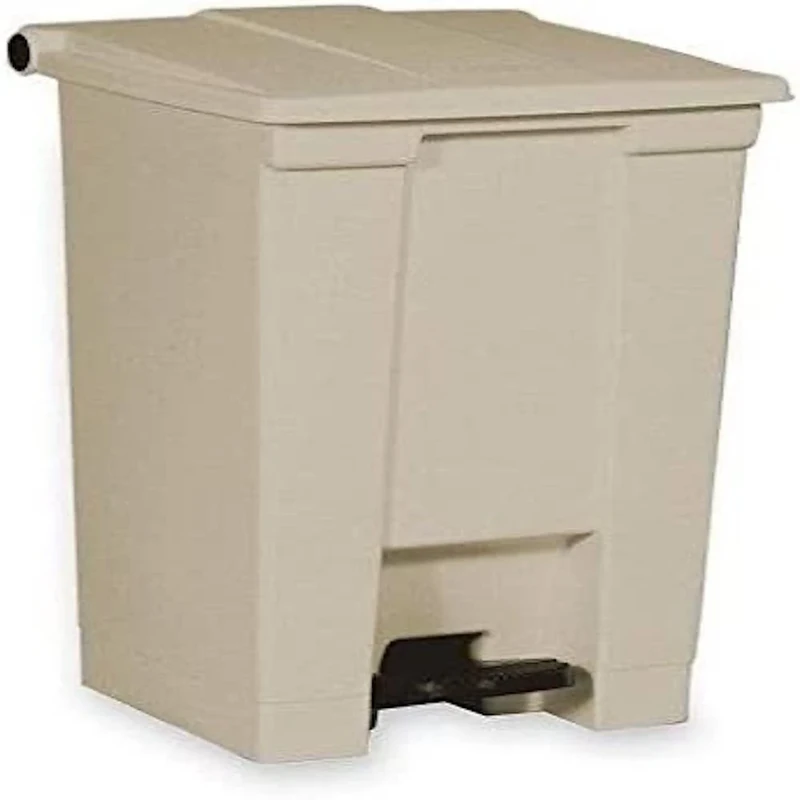 RUBBERMAID Pedal Bin Step-On 45.4 Litres H 60 cm Beige