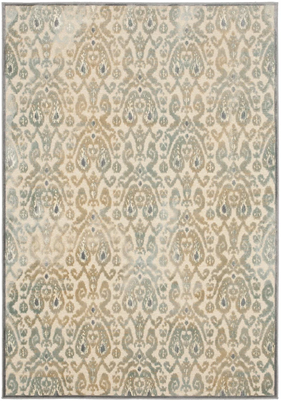 Safavieh Transitional Indoor Woven Rectangle Area Rug, Paradise Collection, PAR157, in Grey / Multi, 122 X 170 cm for Living Room, Bedroom or Any Indoor Space